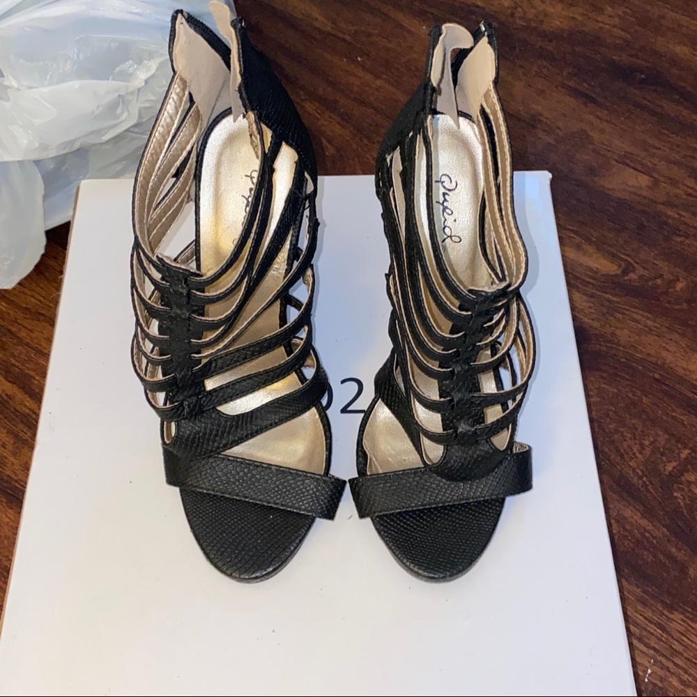 Black heels